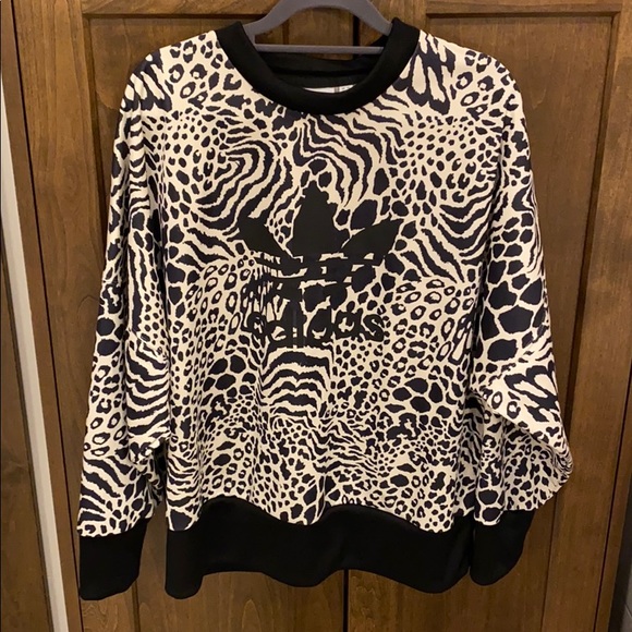 adidas m adidas print sweatshirt adidas m adidas print sweatshirt